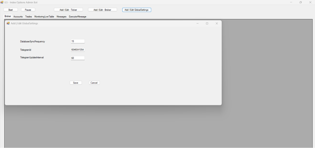 Multi-Account-Options